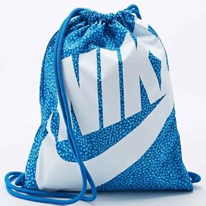Blue Nike Drawstring Bag
